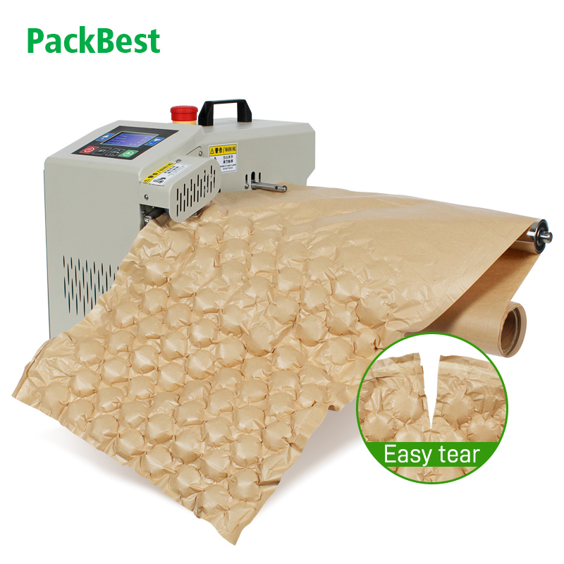 Portable Kraft Paper Cushion Air Pillow Machine