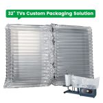 Q Shape Small TV Air Column Packaging