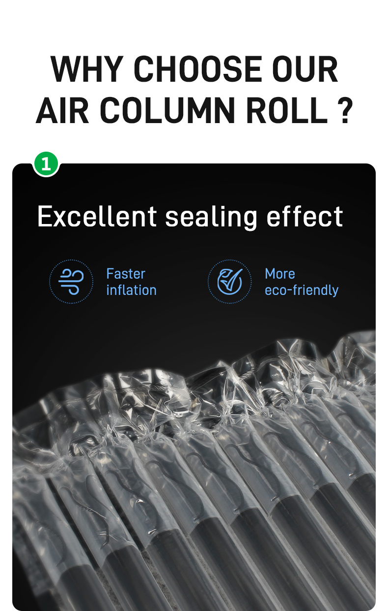 Why choose PackBest air column roll?