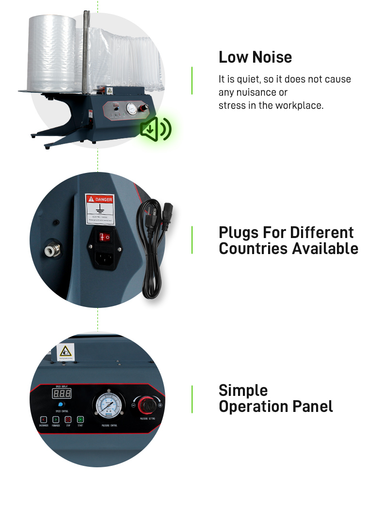 Q015 air column machine feature