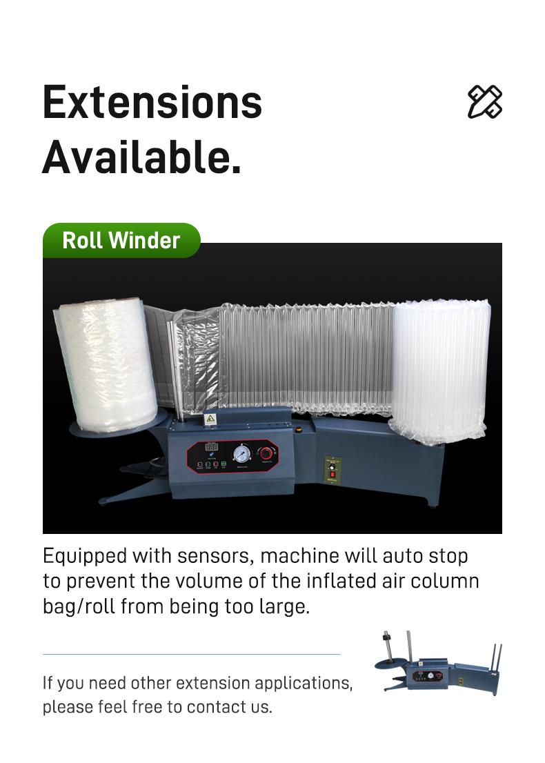 Q015 air column machine feature