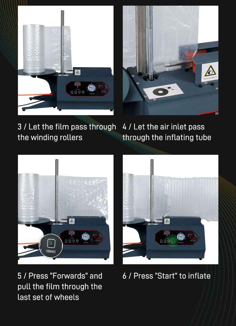 Q015 air column machine feature