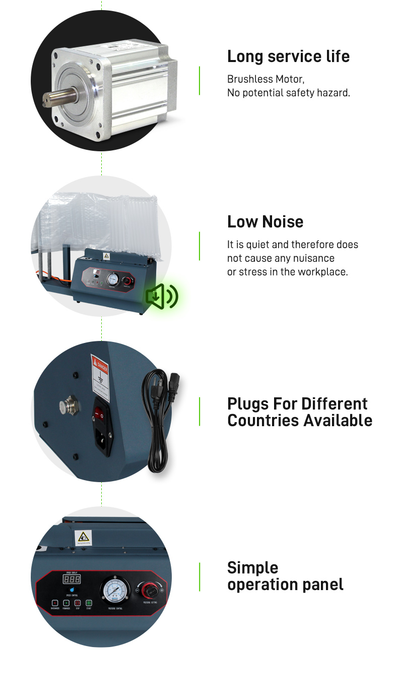 Q016 air column machine feature