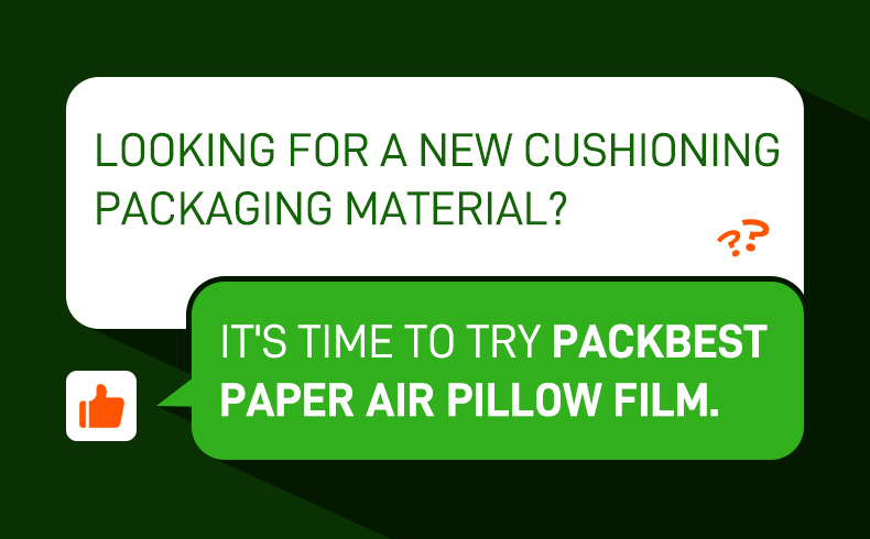 Biodegradable Paper Air Pillow Cushion Packaging