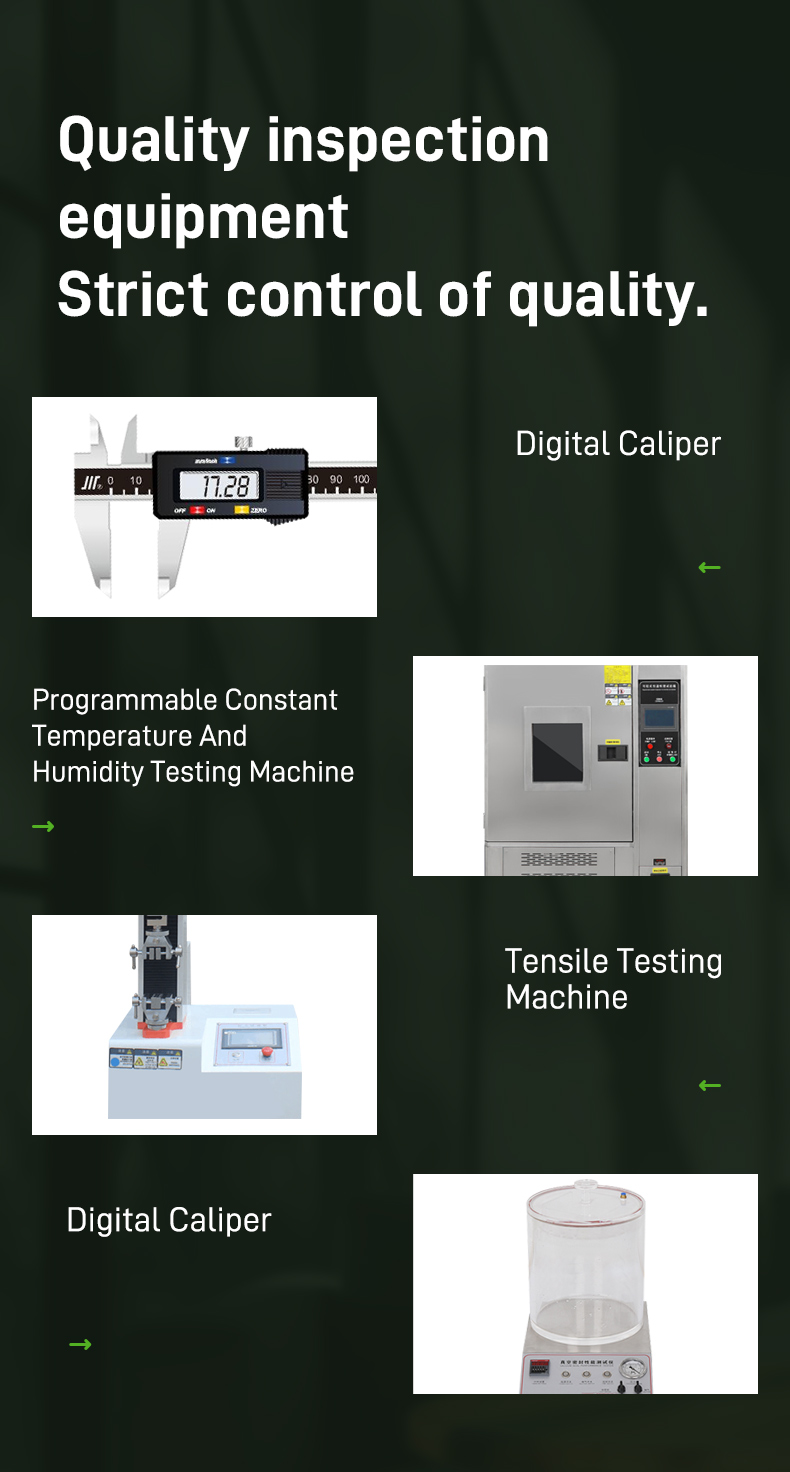 Quality inspection equipmentStrict control of quality