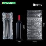 Single Wine Bottle Protector Bag Air Column Packing