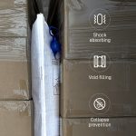 Container White PP Woven Dunnage Bag