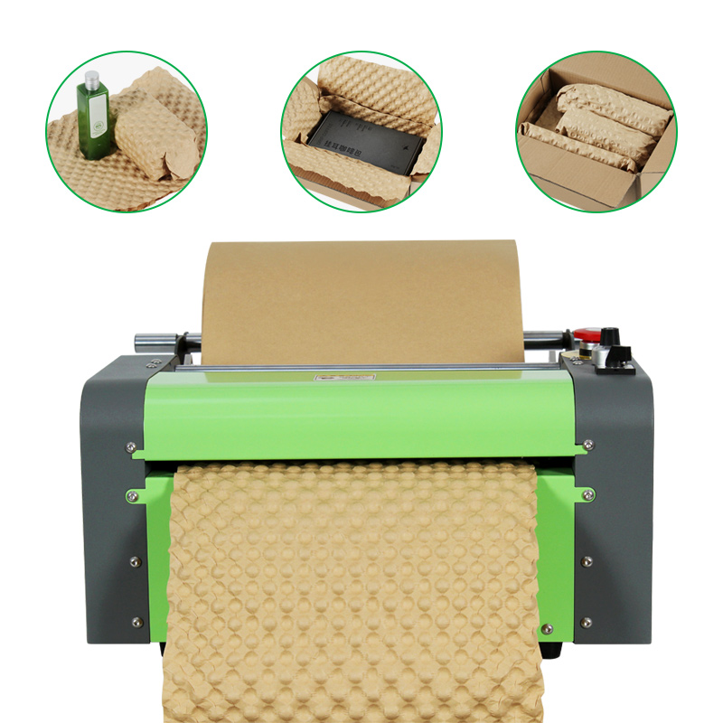 Automatic Paper Cushioning Wrapping Bubble Machine