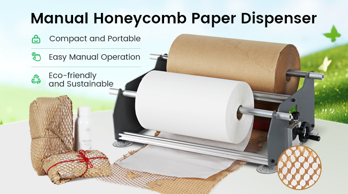 Honeycomb packing paper machine