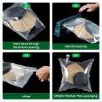 Bottom Opening Baseball Hat Express Packing Air Cushion Bag