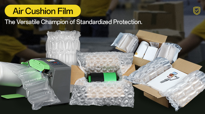 Conventional air cushion film