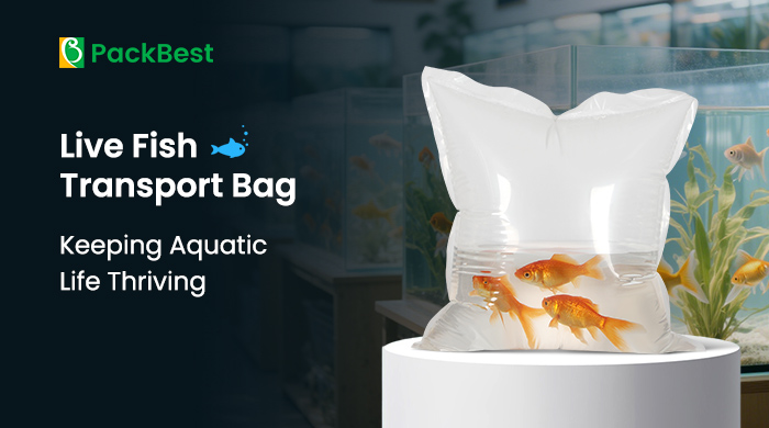 Live fish transport bag