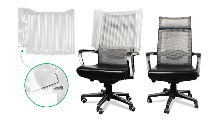 Furniture air column bag solution