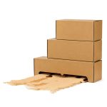 Kraft Honeycomb Paper Roll Dispenser