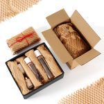 Kraft Honeycomb Paper Roll Dispenser